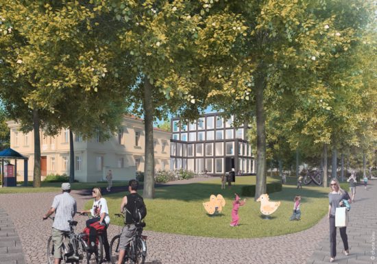 Visualisierung Ortwin Goldbeck Forum / Kunstforum Hermann Stenner